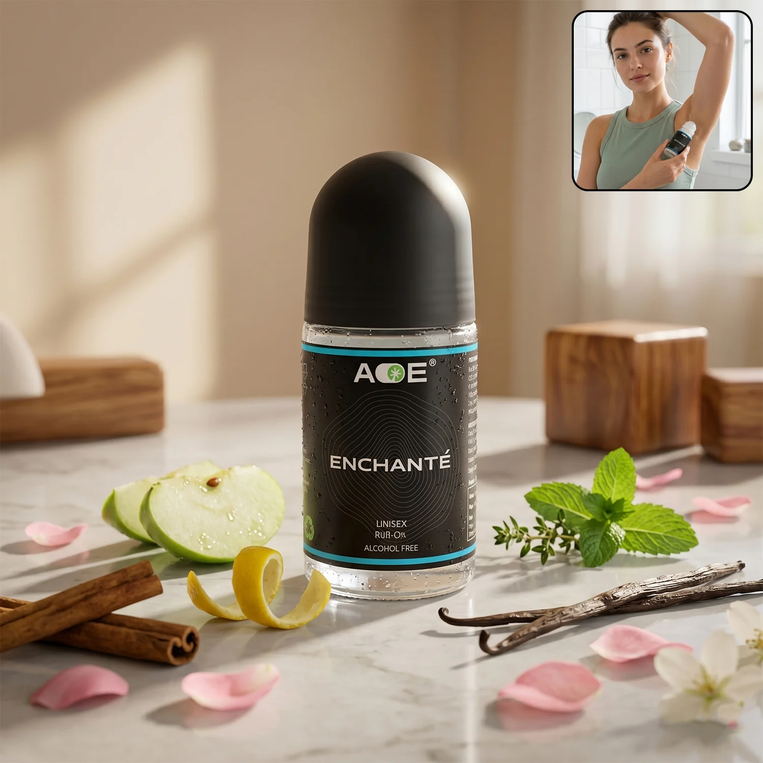 AOE Enchante Blue - Apple Cinnamon Lifestyle
